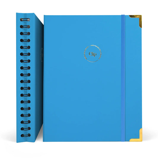 Notebook Azul - Cuaderno 7m Anillo Oculto