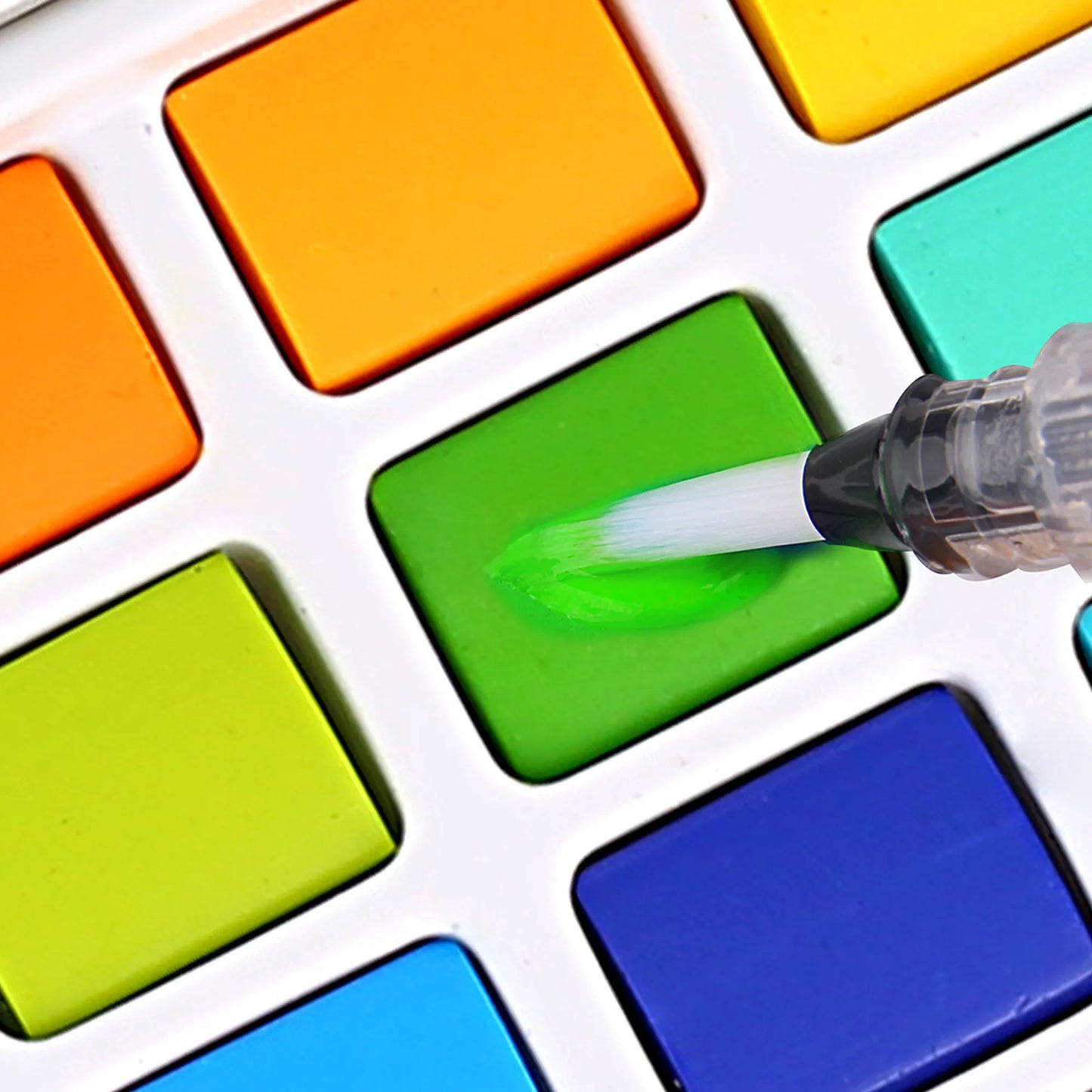 Juego de acuarelas - 100 colores